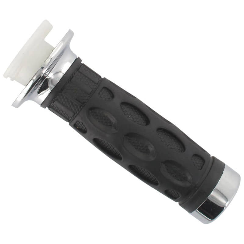 Gasgriff mit Chromkappe rechts Länge 140mm 78251758