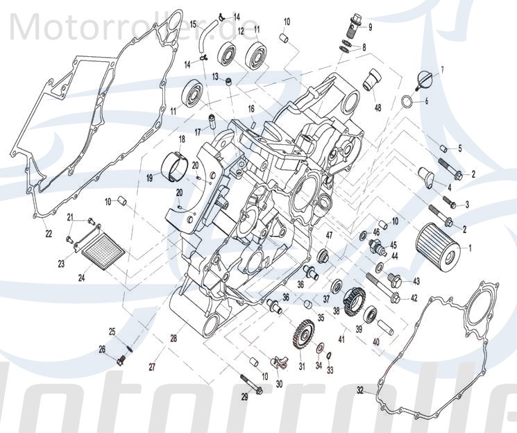 SMC REX Cruiser 125 Ölablassdichtung 125ccm 4Takt 97231-122015 Motorroller.de 12x20x1,5mm Dichtring Motorölablassdichtung Abdichtung 125ccm-4Takt