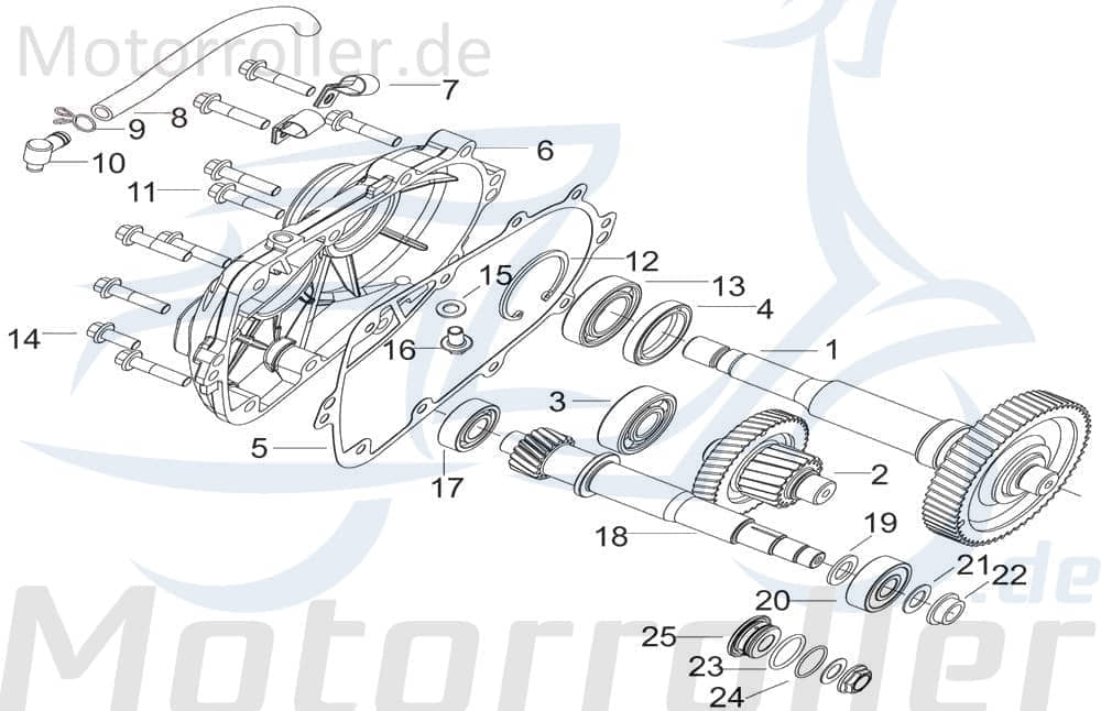 SMC O-Ring 28x265mm CFMOTO CForce 450 ONE EPS B190102800B0 Motorroller.de Gummidichtung Dichtring Gummiring Oring Gummi-Ring Dicht-Ring 250ccm 4Takt