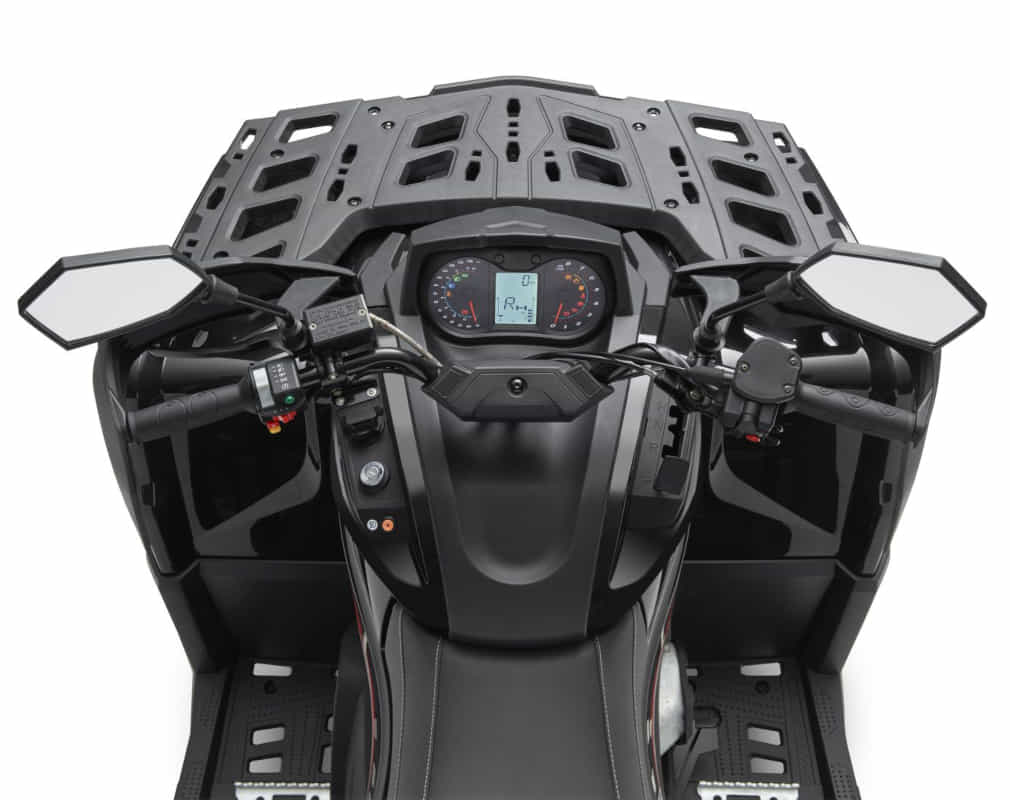 Quad Fighter PC 650+ EPS schwarz LOF Euro 5 ATV Straßenzulassung V-Twin V2 Motor