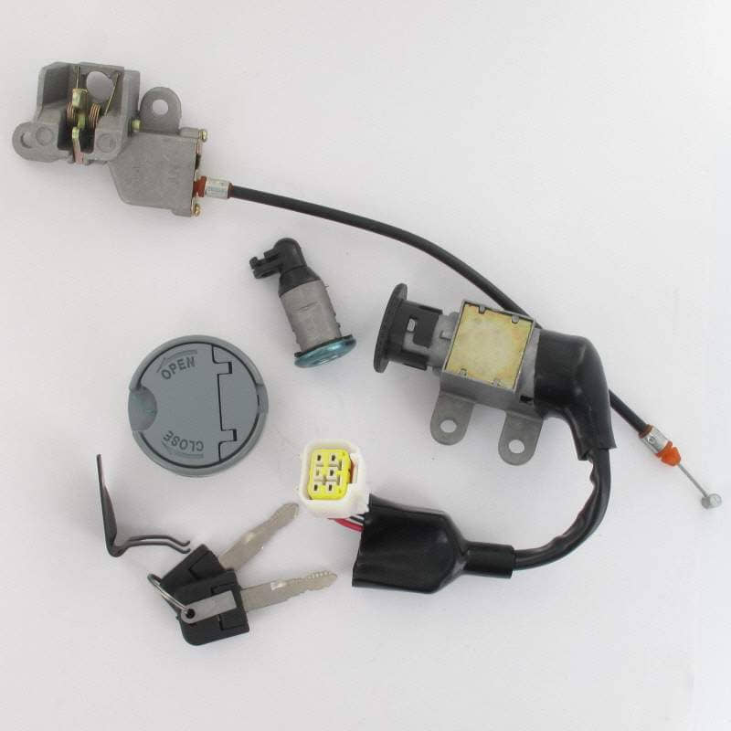 Rex RS400 Tankdeckel Tankverschluss 4Takt 50ccm Roller Motorroller.de Zündschloss Zündschlosssatz Tank-Verschluss Tank-Deckel 139QMB