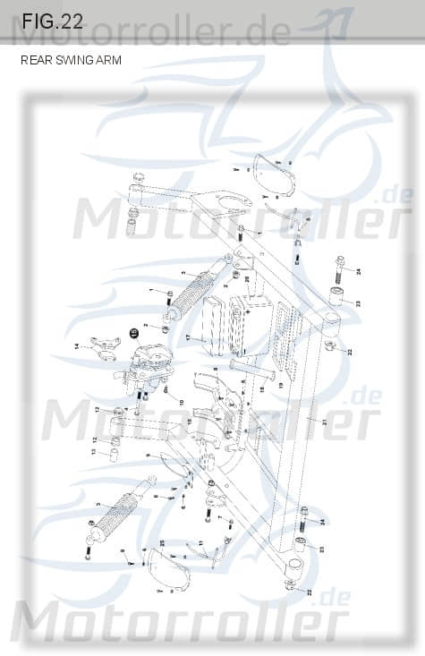 Mutter M 8 x 1.25 100 1136 von Tongjian