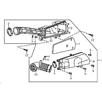 Ansaugstutzen Luftfiltereinlassbogen 8mm Rex 50ccm 4Takt Motorroller.de Ansaugkrümmer Ansaugrohr Luftansaugrohr Ansauggummi Anschlussbogen Ansaugbogen