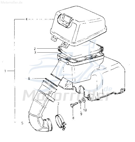 Sundiro XDZ 50 TA FEDER Dämpfung 50ccm 2Takt D1E41FM.11-05 Motorroller.de Schwingungsdämpfer Ausgleichsfeder Abfederung Masseausgleich Scooter Service