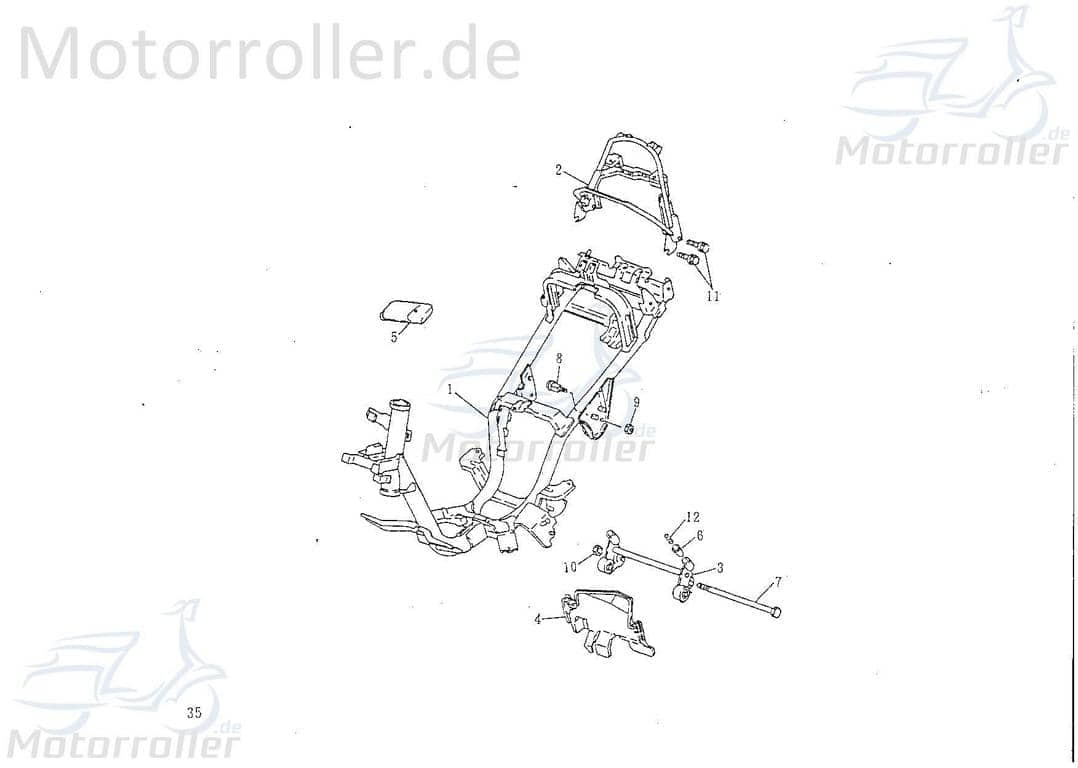 Sicherungsmutter Steckachse 95311-121912-C