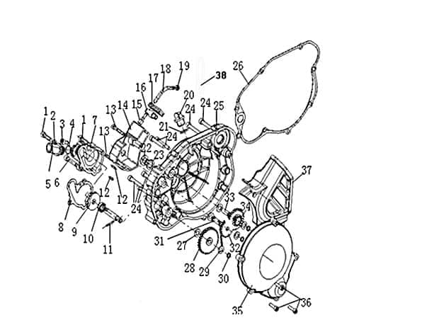 Bolzen Kreidler DICE SM 50 LC Gewindebolzen Zapfen 733283 Motorroller.de Stehbolzen Gewindestift Arretierbolzen Stiftschraube Gewinde-Stift Motorrad