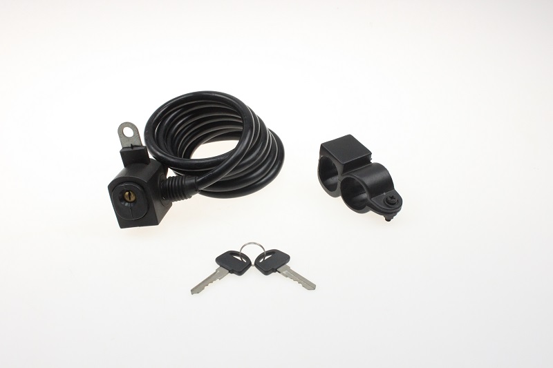 Spiralkabelschloss Diebstalschutz 40137 Motorroller.de