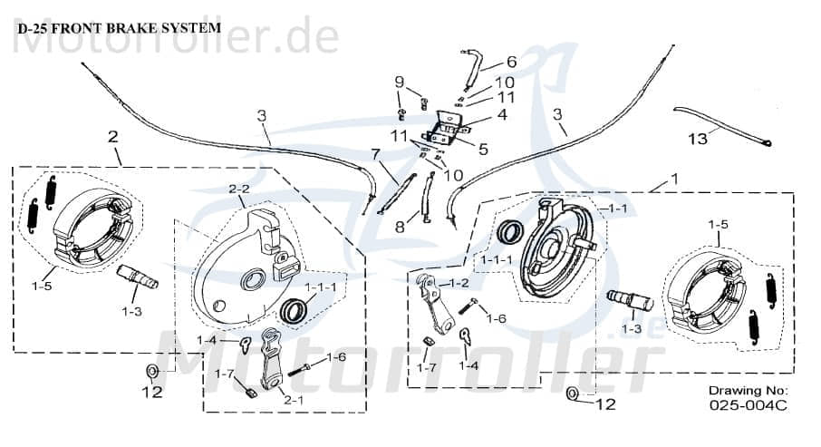 AEON Bundschraube Overland 180 Maschinenschraube 180ccm 4Takt Motorroller.de Flanschschraube Flansch-Schraube Maschinen-Schraube Bund-Schraube Quad