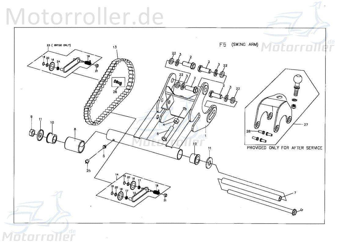 Benzinstandgeber 4Takt 50ccm BAO-340100-TA9-0000