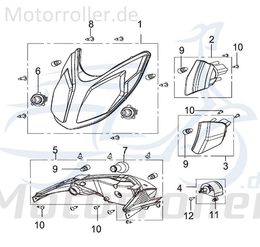 SMC Glühbirne 12V 5W Explorer Glassockellampe B24013120000 Motorroller.de Glühlampe Innenleuchte Standlichtbirne Leuchtmittel Glüh-Birne Leucht-Mittel