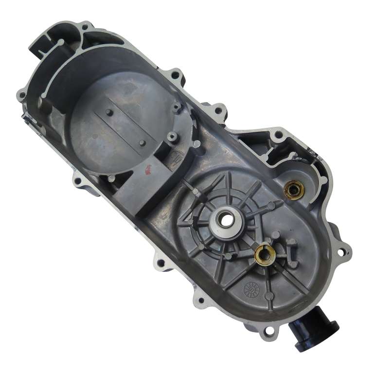 Motordeckel links Matt-schwarz E0121