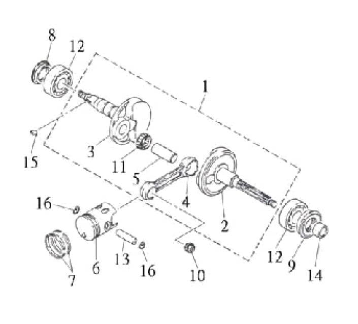 Kreidler F-Kart 100 Buchse Hülse 100ccm 2Takt 93510-162115 Motorroller.de Kurbelwelle links Distanzhülse Lagerbuchse Distanz-Hülse Distanzbuchse