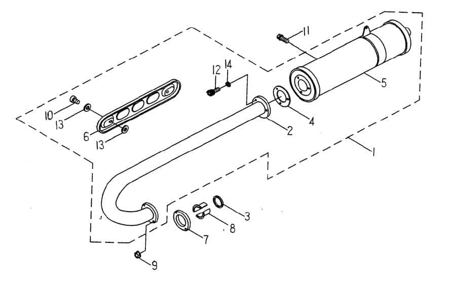 SMC Bundmutter Explorer Tomahawk 170 Quad ATV 95401-071007-B Motorroller.de Sechskantmutter Flanschmutter Sechskant-Mutter Flansch-Mutter Bund-Mutter