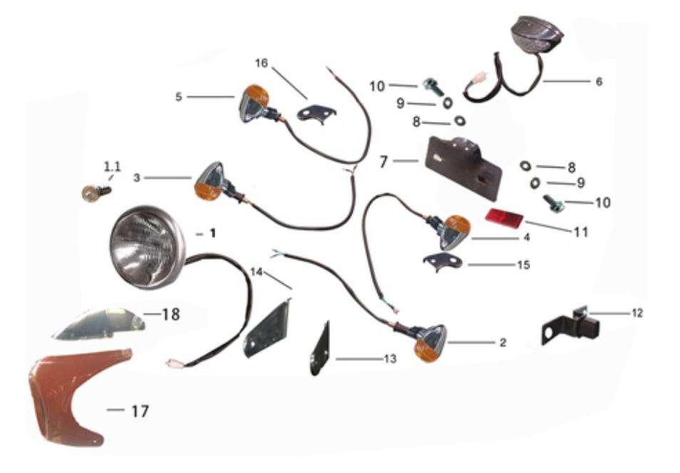 Kreidler DICE CR 125/i/NPJ Blinkerhalter hinten links 780072 Befestigung Halterung Träger Blinker Original