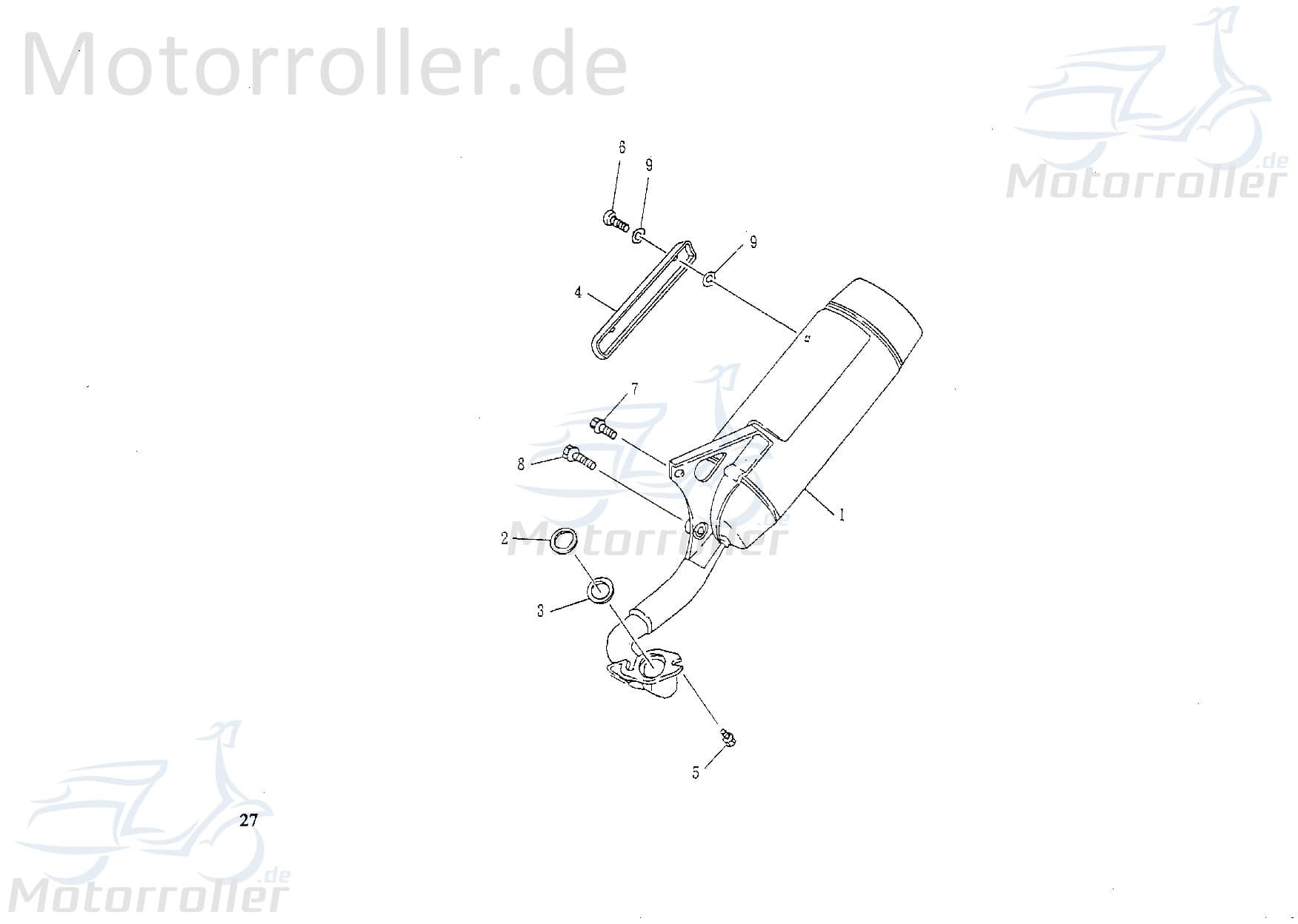 SMC Kontra T 50 Reduzierhülse SMC Kontra T 50 50kmh 31615-NAF-04 Motorroller.de 11,5mm 50km/h Reduzierbuchse Minarelli liegend Scooter Ersatzteil
