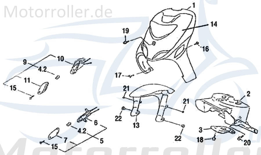 Emblem Escape ab Mod. 03 Verkleidung Deko 75692