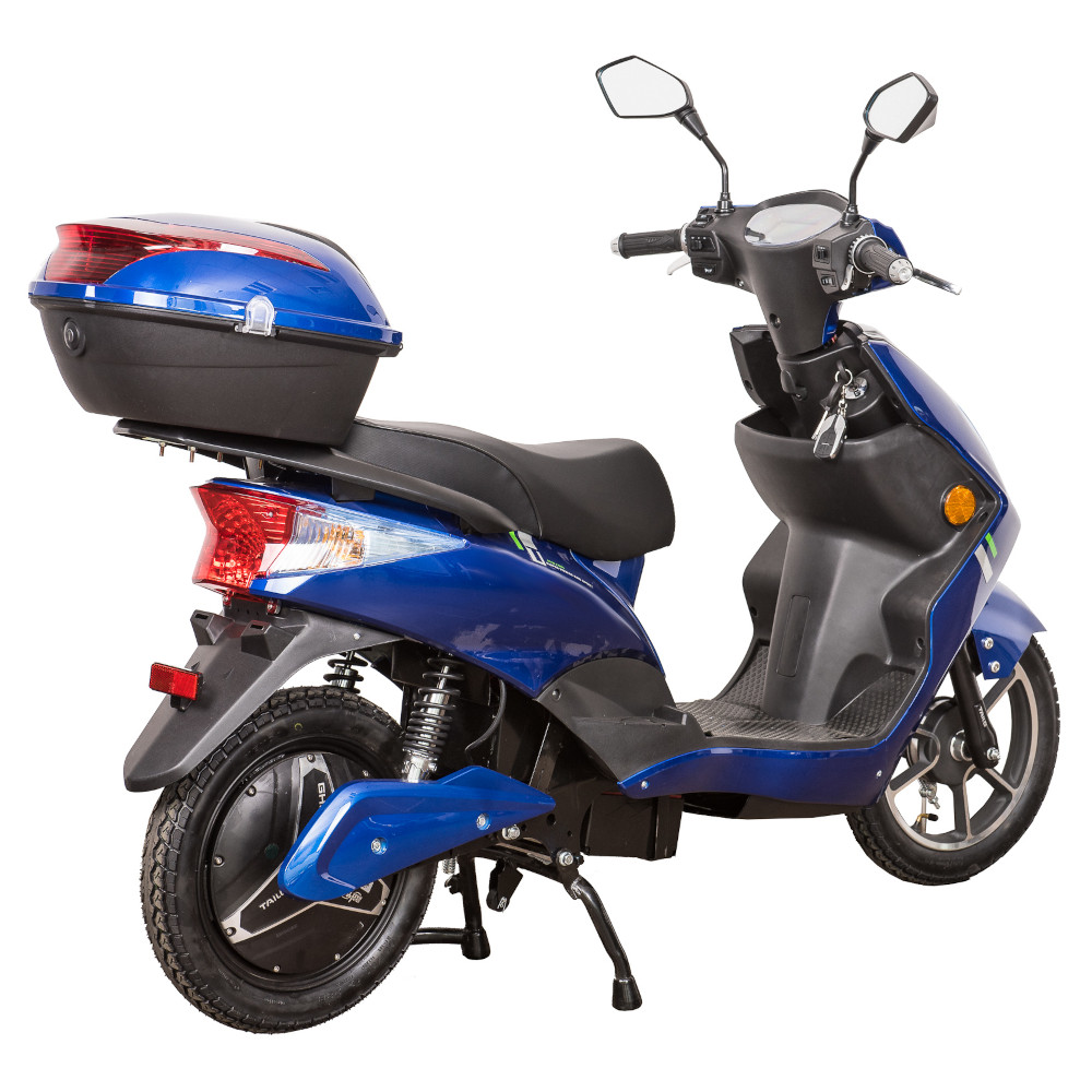 Elektroroller Scoody 25 W ZT-27 blau 900W 25 km/h Graphen-Akku E-Roller E-Scooter Mofa