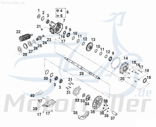 AEON Seegerring 62mm Crossland 300 Klemmring ATV 300ccm 4Takt Motorroller.de Sicherungsring Nutring Sicherungsclip Seegering Quad Crossland 350 RX UTV