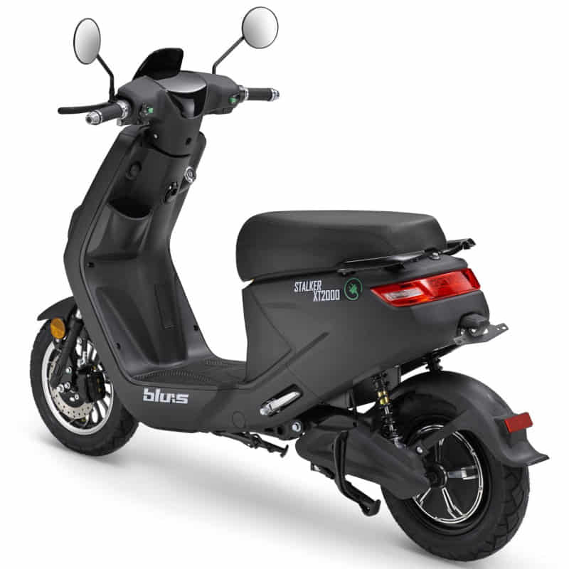 Elektroroller Scoody 45 Blu:s XT2000 Stalker schwarz 2000W 45 km/h E-Roller E-Scooter Mofa