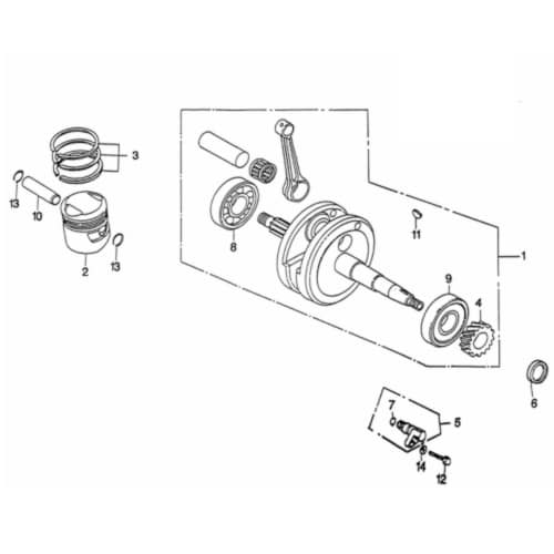 Sechskantschraube Rex Quad 150 Halter Halterung ATV 98518 Motorroller.de Befestigung Flachkopfschraube Sechskant-Schraube Bundschraube Flanschschraube