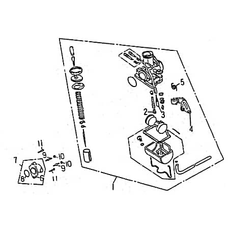 Halter Chokezug Vergaser Quad ATV 234ccm 4Takt Explorer 13276-RAM-00