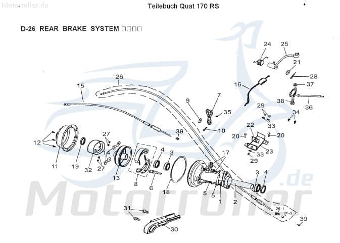 AEON Rolle f. Bremszug 50/100 Umlenkrolle AEO-95015-31001