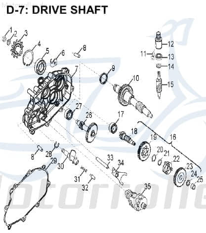 Aeon Cobra 50 Dichtsatz Motor Dichtungen 50ccm 2Takt 44178 Motorroller.de Dichtungssatz Dichtungsset Dichtset Dichtkit Abdichtset Abdichtkit Quad ATV