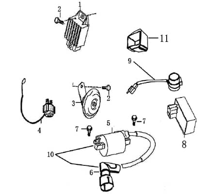 Kreidler Jigger 50 CDI Zündbox 25km/h 50ccm 2Takt 701709 Motorroller.de Steuergerät CDI-Einheit Blackbox Zündeinheit 50ccm-2Takt Scooter Drive 50