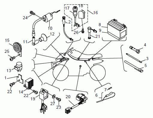 SMC Schaumstoffkissen 62111-SK9-00 Motorroller.de Ersatzteil Service Inpektion Direktimport