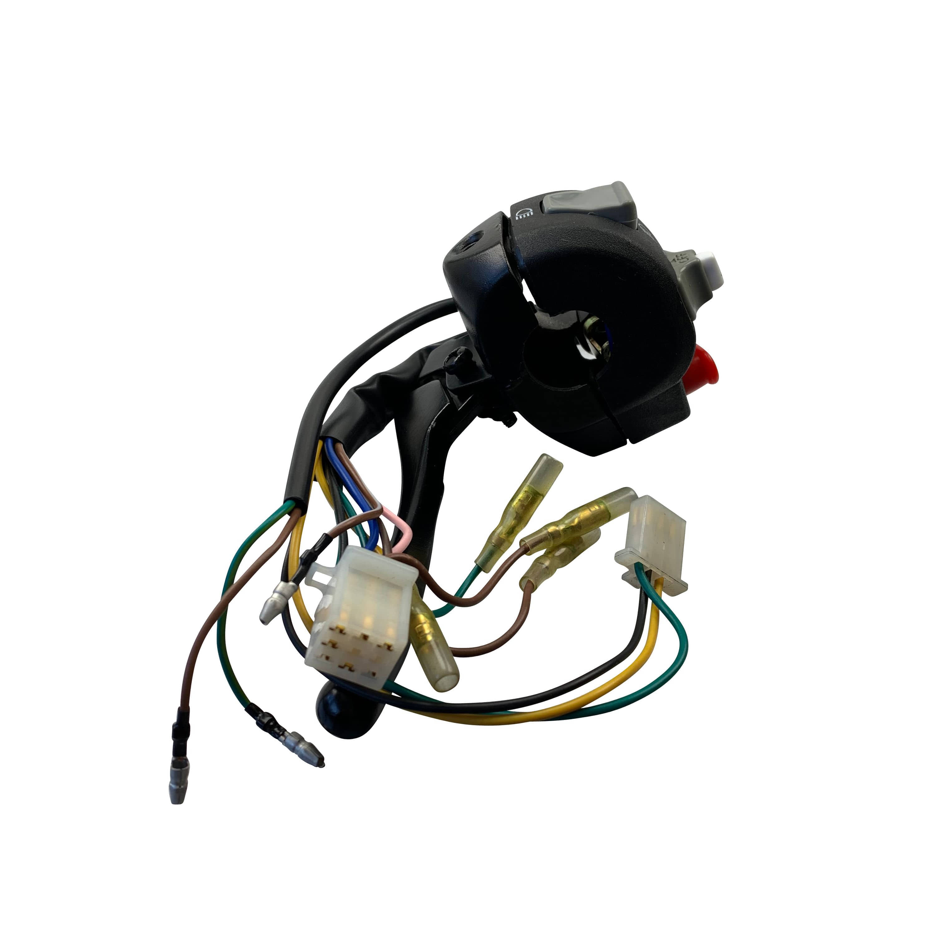 Adly Schaltereinheit links Hebel Hupe Blinker 50ccm 2Takt Motorroller.de Auf/Abblendlicht Lenkerarmatur Schaltergehäuse Kombischalter Kombi-Schalter