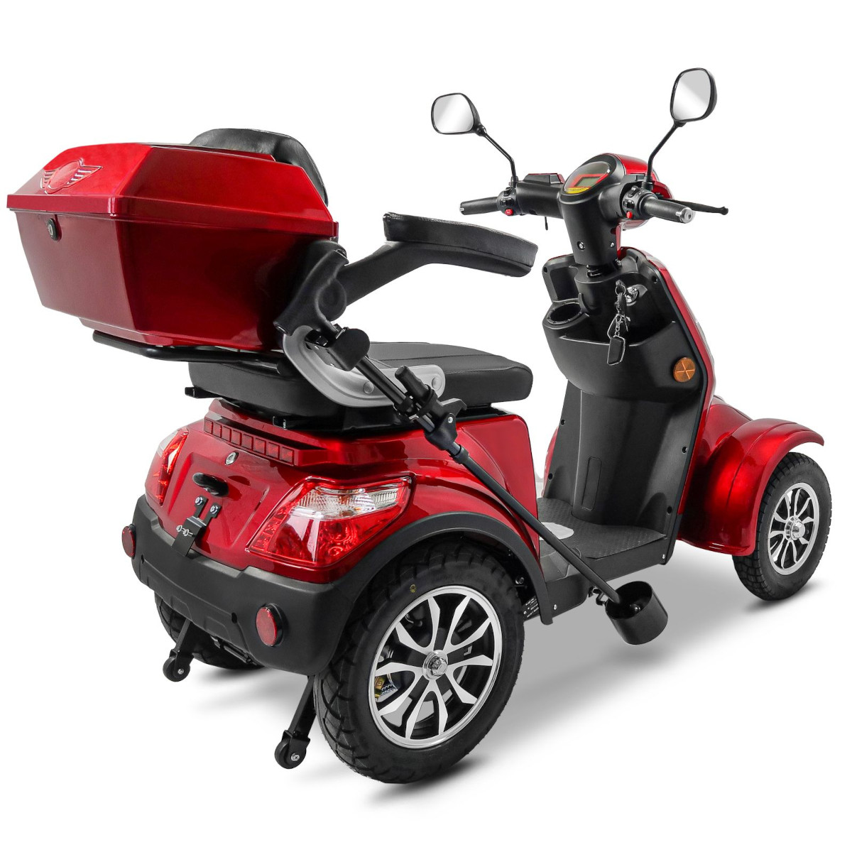 E-Quad Scoody E4 Shopper 15 1000 Watt 15 km/h Seniorenmobil Seniorenroller E-Roller E-Scooter Elektroroller Lithium-Akku