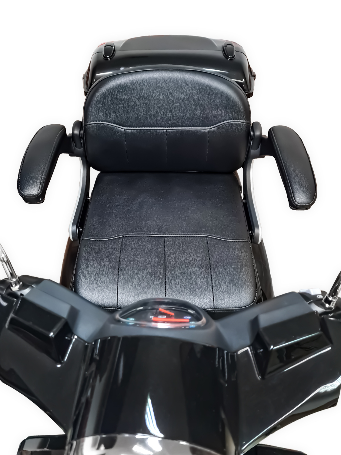 Elektroroller Scoody E3 Trike BT 25 km/h schwarz Dreiradroller E-Roller E-Dreirad E-Scooter Seniorenroller Seniorenmobil E-Trike Handycaproller