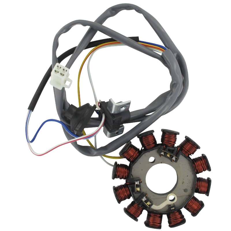 Lichtmaschine Stator MBK/YAM- ab Bj.2002 50ccm ALG-431.1803 Motorroller.de 2Takt Ankerplatte Anker-Platte Stromerzeuger Strom-Generator Licht-Maschine
