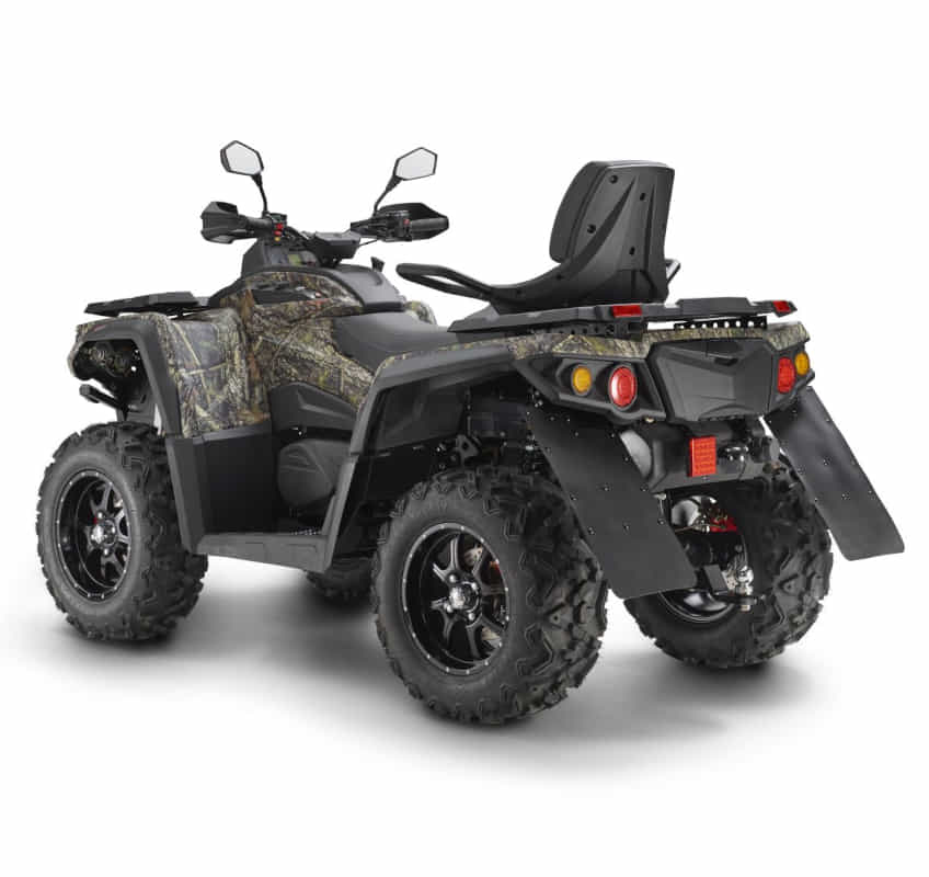 Quad Fighter PC 1000 camouflage LOF Euro 5 ATV Straßenzulassung V-Twin Motor