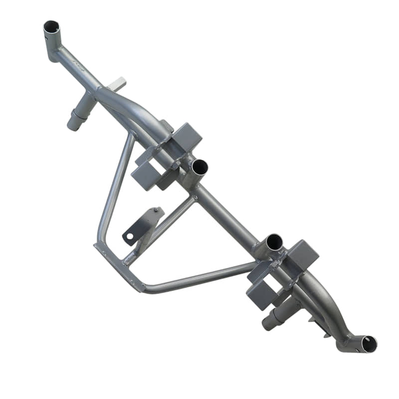 PGO Halterung Befestigung Überrollkäfig silber Bugrider 250 B74213017I00 Motorroller.de Arretierung Haltebügel Halteblech Befestigungshalter Buggy