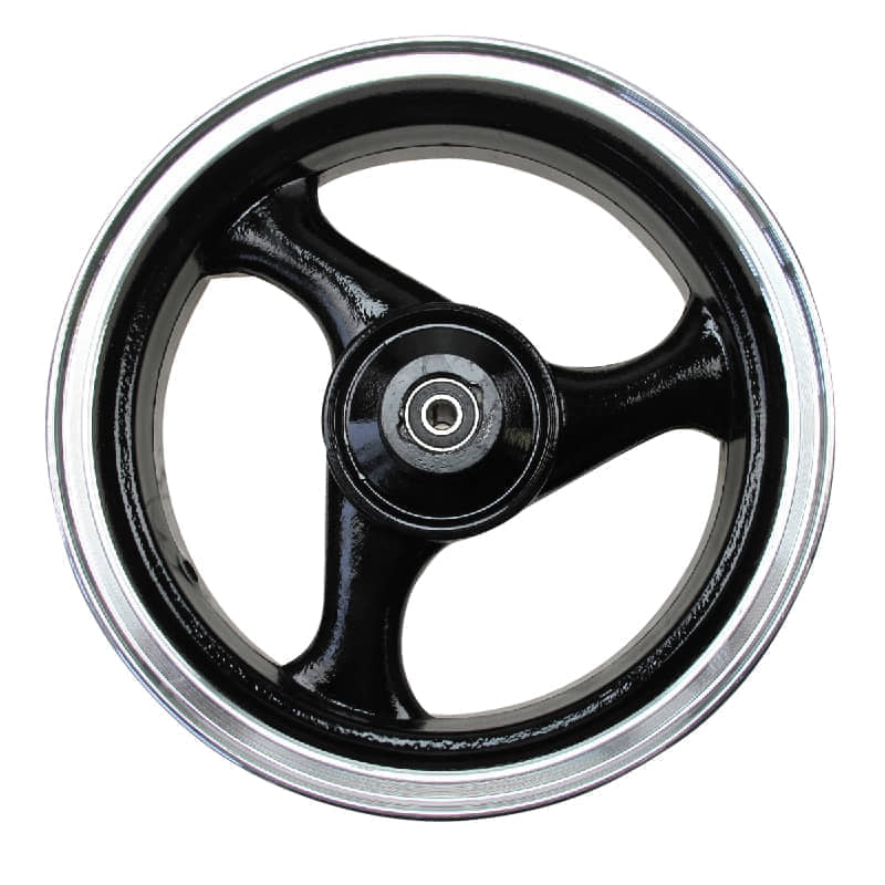 Felge vorne 3.50x12 schwarz Alu Scheibenbremse 700827