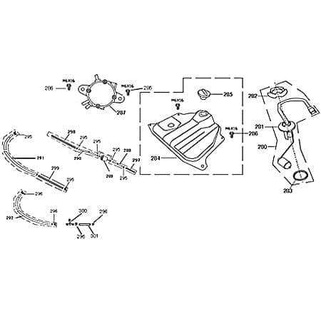 Rex Palermo Benzinhahn Kraftstoffhahn 50ccm 4Takt 740585 Motorroller.de Kraftstoffventil Benzin-Hahn Kraftstoff-Ventil Benzin-Ventil Kraftstoff-Hahn