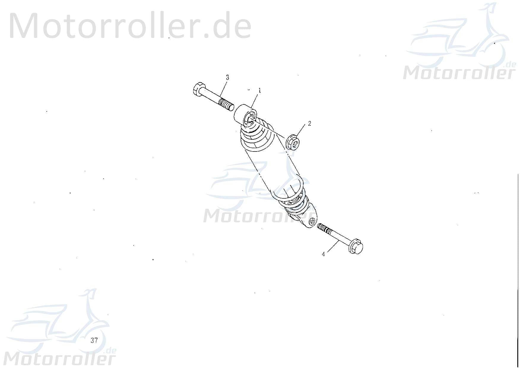 Baotian BT49QT-9 4T Getriebegehäuse 50ccm 4Takt BT139QMB-050100 Motorroller.de links Kurbelgehäuse Getriebe-Deckel Getriebedeckel Getriebeabdeckung