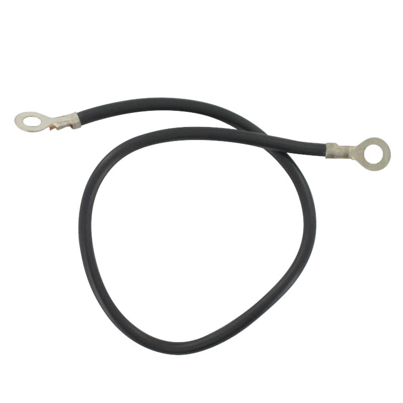 AGM Fighter 50 One Batteriekabel schwarz 50ccm 2Takt YYB915020003 Motorroller.de Minus 400mm 4qmm Massekabel Elektrokabel Batterieleitung Minuskabel