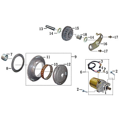 Nadellager Anlasserzahnkranz 55x59 YYGY0500-1206-A
