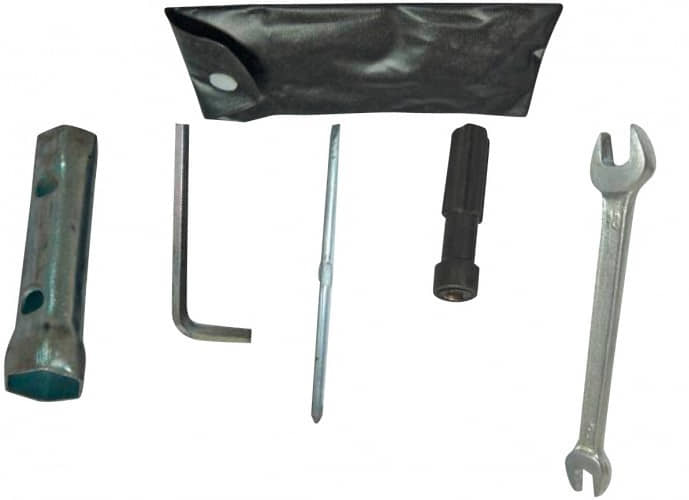 Rex RS400 Bordwerkzeug 50ccm-125ccm 4Takt Werkzeug Motorroller.de Werkzeugset 139QMB JSD50QT-13 50cc 4T 139QMA Werkzeugtasche Werkzeugbox