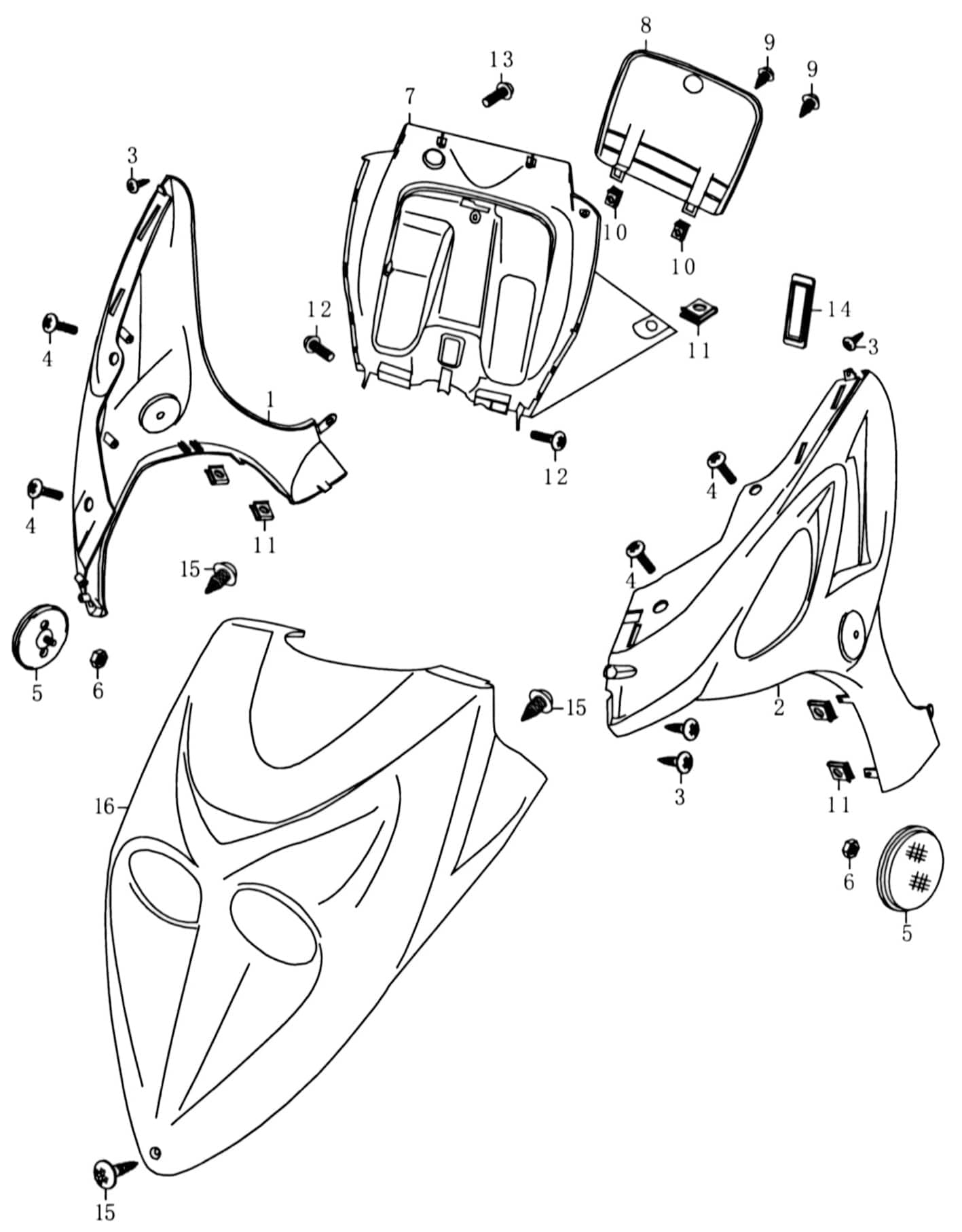Kreidler Florett RMC-E 50 Frontverkleidung rechts rot 86963 Frontabdeckung Blinkerverkleidung Seitenverkleidung vorne Original