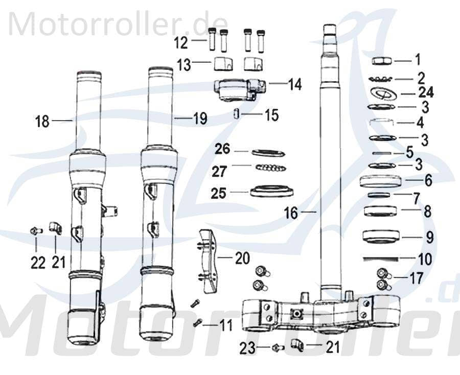 Kreidler INSIGNIO 125 DD Passfeder 125ccm 4Takt B11180465160 Motorroller.de 4xmm Scheibenfeder Federkeil 125ccm-4Takt Qingqi Mokick Ersatzteil Service