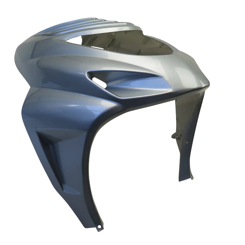 Frontverkleidung Frontabdeckung silber Motorroller Rex 730517