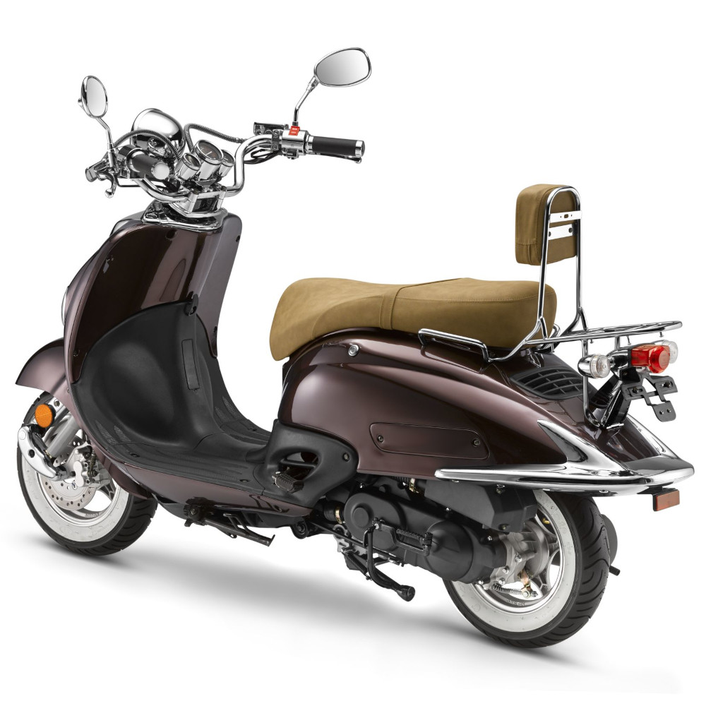 Motorroller GMX 470 Retro Classic C-125 coffee Euro 5+ Scooter Roller Leichtkraftrad