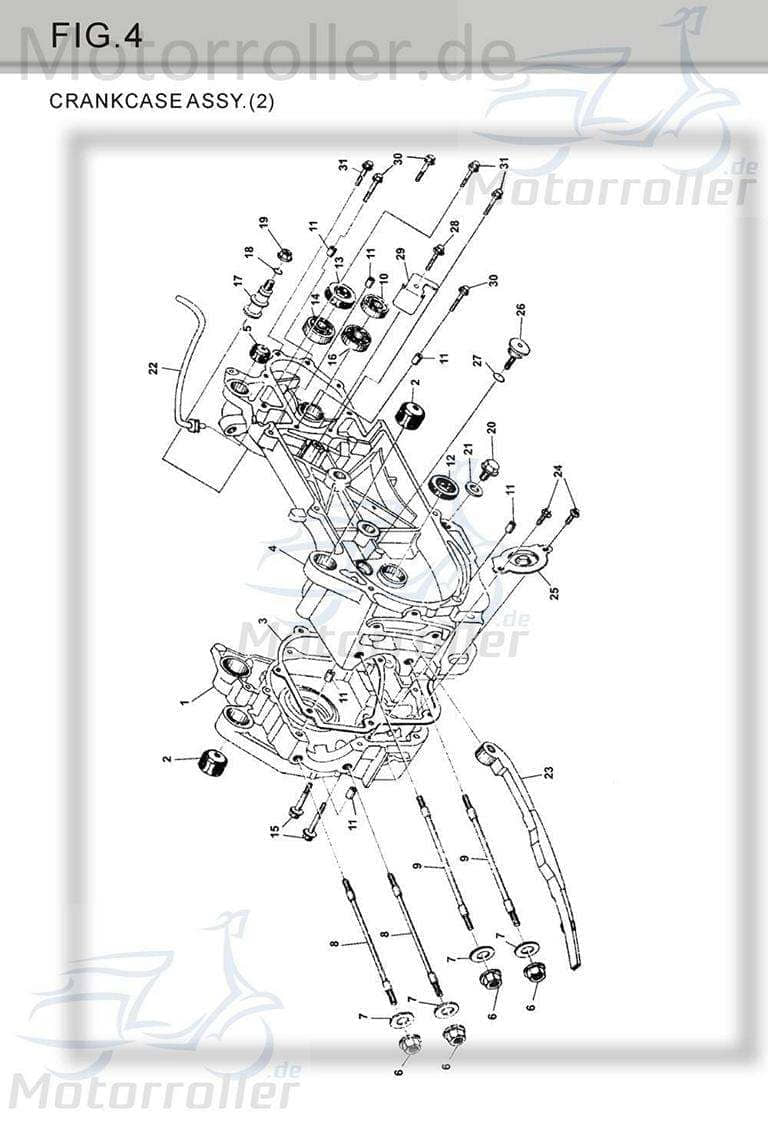 Unterlegscheibe 8 Distanzhalter  M150-1003004