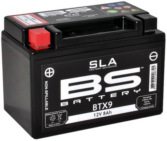 Batterie BTX9 12V 8A SLA DIN 50812 150x105x87mm 5378856