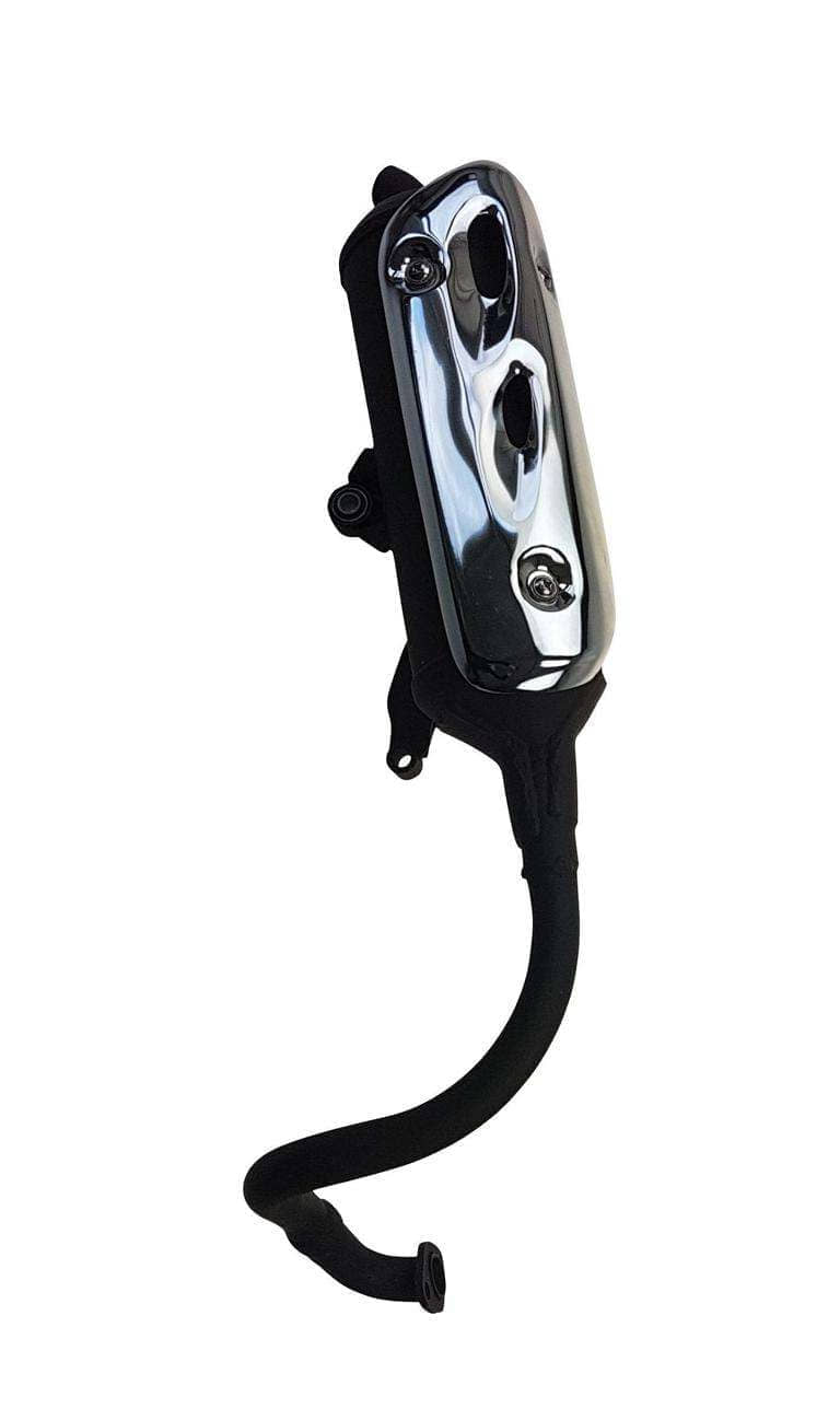 Daelim Tapo 50 Auspuff Roller 50ccm 2Takt DAE-18200-GZ5-RK00 Motorroller.de Endschalldämpfer Auspuffanlage Endtopf Auspuff-Anlage Auspufftopf Scooter