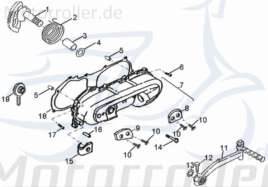 Papierdichtung für Variodeckel AWA-1PE40QMB-026
