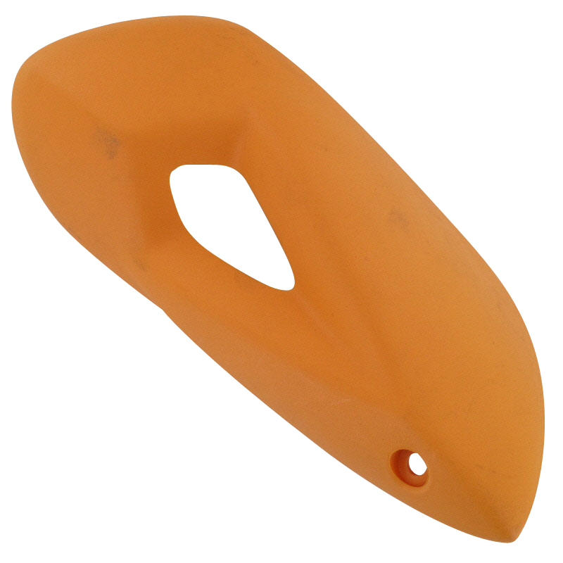 PGO Handschutz rechts orange PMX 110 Griffschale Handschale P254C0102C0 Motorroller.de PMX 50 Mokick Ersatzteil Service Inpektion Direktimport